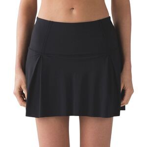 Lululemon Lost In Pace Mid-Rise Skirt (Tall) *Black